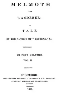 Melmoth the Wanderer, Vol. 2 cover