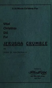 What Christmas Did for Jerusha Grumble — John D. MacDonald cover