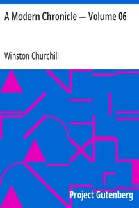 A Modern Chronicle — Volume 06 — Winston Churchill cover