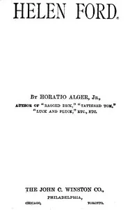 Helen Ford — Horatio, Jr. Alger cover