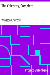 The Celebrity, Complete — Winston Churchill cover
