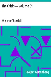 The Crisis — Volume 01 — Winston Churchill cover