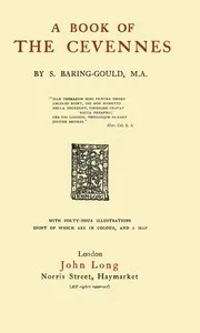 A Book of the Cevennes — S. (Sabine) Baring-Gould cover