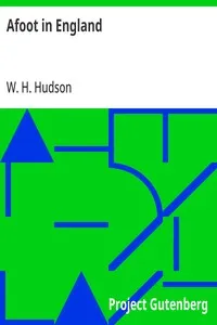 Afoot in England — W. H. (William Henry) Hudson cover