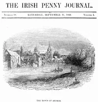 The Irish Penny Journal, Vol. 1 No. 12, September 19, 1840 cover