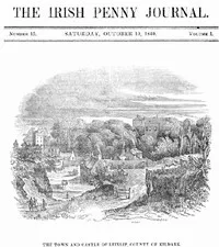 The Irish Penny Journal, Vol. 1 No. 15, October 10, 1840 — Various cover