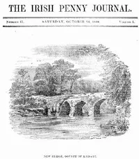 The Irish Penny Journal, Vol. 1 No. 17, October 24, 1840 cover