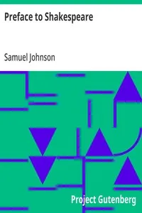 Preface to Shakespeare — Samuel Johnson cover