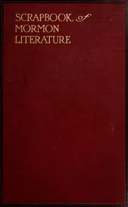 Scrap Book of Mormon Literature, Volume 2 (of 2). Religious Tracts — Anonymous cover