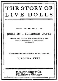 The Story of Live Dolls — Josephine Scribner Gates cover