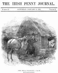 The Irish Penny Journal, Vol. 1 No. 27, January 2, 1841 — Various cover