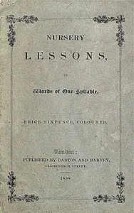 Nursery Lessons, in Words of One Syllable — Anonymous cover