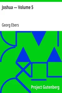 Joshua — Volume 5 — Georg Ebers cover