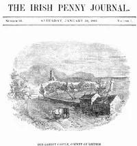The Irish Penny Journal, Vol. 1 No. 31, January 30, 1841 — Various cover