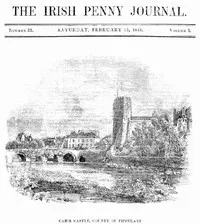 The Irish Penny Journal, Vol. 1 No. 33, February 13, 1841 — Various cover