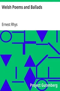 Welsh Poems and Ballads cover
