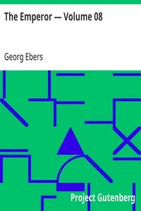 The Emperor — Volume 08 — Georg Ebers cover