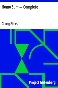 Homo Sum — Complete — Georg Ebers cover