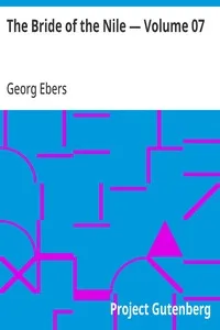 The Bride of the Nile — Volume 07 — Georg Ebers cover