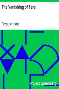 The Vanishing of Tera — Fergus Hume cover