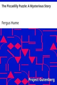 The Piccadilly Puzzle: A Mysterious Story — Fergus Hume cover