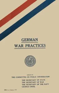 German War Practices, Part 1: Treatment of Civilians — Anonymous cover