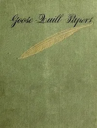 Goose-Quill Papers cover