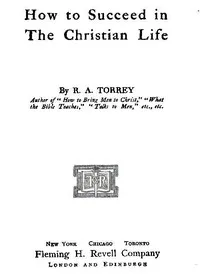 How to Succeed in the Christian Life cover