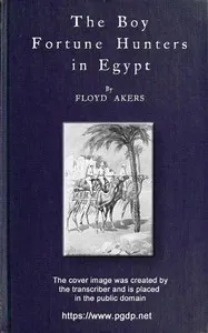 The Boy Fortune Hunters in Egypt — L. Frank (Lyman Frank) Baum cover