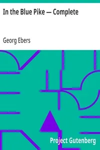In the Blue Pike — Complete — Georg Ebers cover