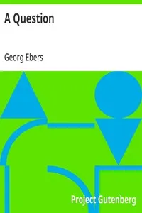 A Question — Georg Ebers cover