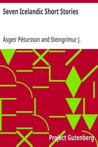 Seven Icelandic Short Stories — Anonymous cover