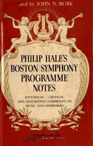 Philip Hale's Boston Symphony Programme Notes cover