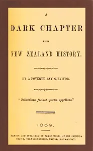 A Dark Chapter from New Zealand History — James Hawthorne cover