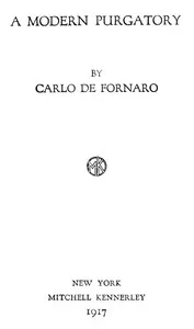 A Modern Purgatory — Carlo de Fornaro cover