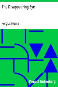 The Disappearing Eye — Fergus Hume cover