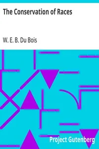 The Conservation of Races cover