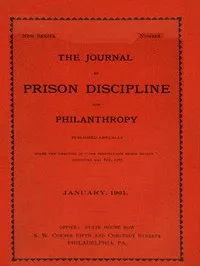 The Journal of Prison Discipline and Philanthropy (New Series, No. 40, January 1901) cover