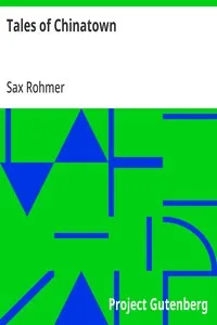 Tales of Chinatown — Sax Rohmer cover