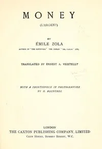 Money (L'Argent) — Émile Zola cover