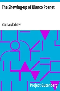 The Shewing-up of Blanco Posnet — Bernard Shaw cover