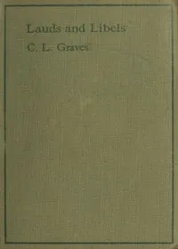 Lauds and libels cover