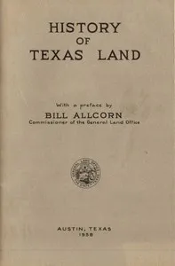 History of Texas Land cover