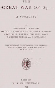 The Great War of 189-: A Forecast — Archibald Forbes cover
