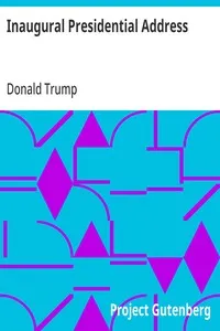 Inaugural Presidential Address — Donald Trump cover