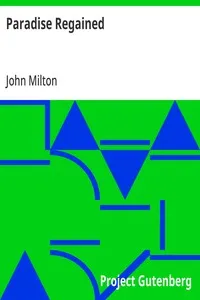 Paradise Regained — John Milton cover