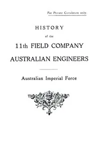 History of the 11th Field Company Australian Engineers, Australian Imperial Force cover