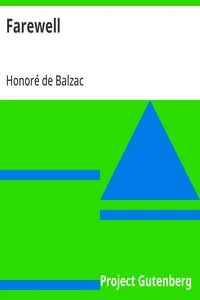 Farewell — Honoré de Balzac cover