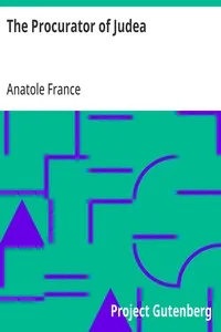The Procurator of Judea — Anatole France cover