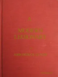 A Modern Legionary — John Patrick Le Poer cover